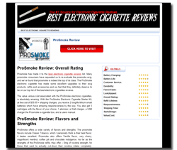 BestElectronicCigaretteReviews.net ProSmoke Review - Perfect!