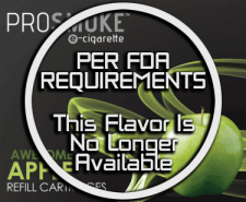 Awesome Apple ProSmoke E-Cigarette  Cartridges