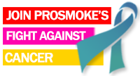 e-cigarette cancer charity supporter