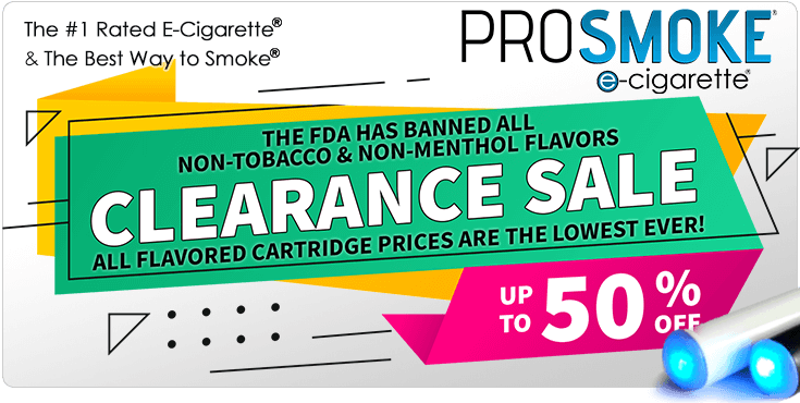 FDA Has been flavored cartridges in 2020. Clearance sale and sto