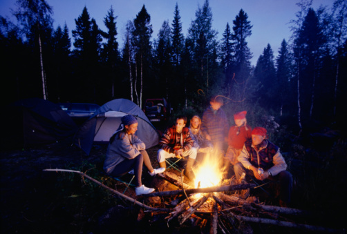 Campingand Electronic Cigarettes