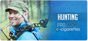 Hunting with electronic cigarettes