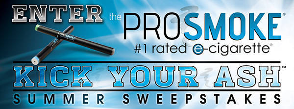 Free E-Cigarette just for entering on our facebook page!