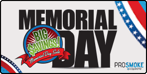 Celebrate Memorial Day with 15% off from ProSmoke!