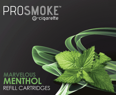 Marvelous Menthol ProSmoke E-Cigarette Cartridges