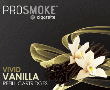 Vivid Vanilla ProSmoke E-Cigarette Cartridges