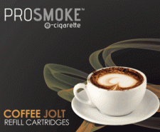 e-cig cartridge coffee