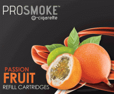 ProSmoke E-cigarette Announces Passion Fruit e-cig Cartridges eliquid