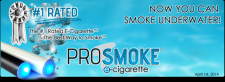 Announcing worlds first & only underwater electronic cigarette